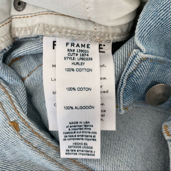 Frame Hurley cropped flare jeans - Picture 3 of 7